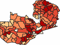 ZMB DROUGHT: Annual Average Number of People living in drought affected areas under Current Climate Conditions