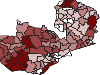 ZMB DROUGHT: ANNUAL AVARAGE NUMBER OF POTENTIALLY AFFECTED LIVESTOCK UNITS IN CURRENT CLIMATE CONDITIONS